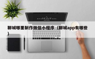 安徽聊城哪里制作微信小程序（聊城app有哪些）